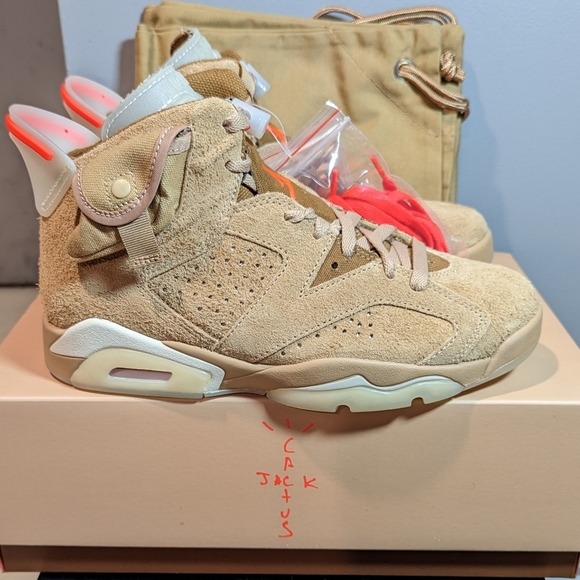 travis scott jordan 6 size 6.5